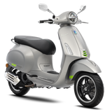 Gray Vespa scooter primavera tech 150
