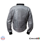 Corazzo Design Ventata Men's Jacket - Black / Silver