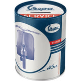 Vespa Service Money Box Pressed Metal