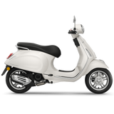 White scooter on a transparent background