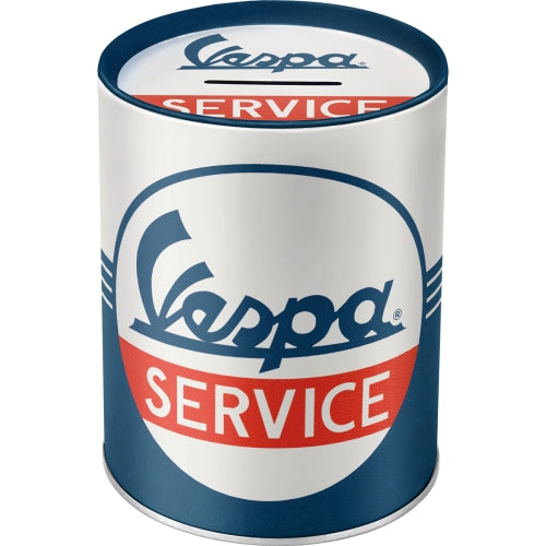 Vespa Service Money Box Pressed Metal