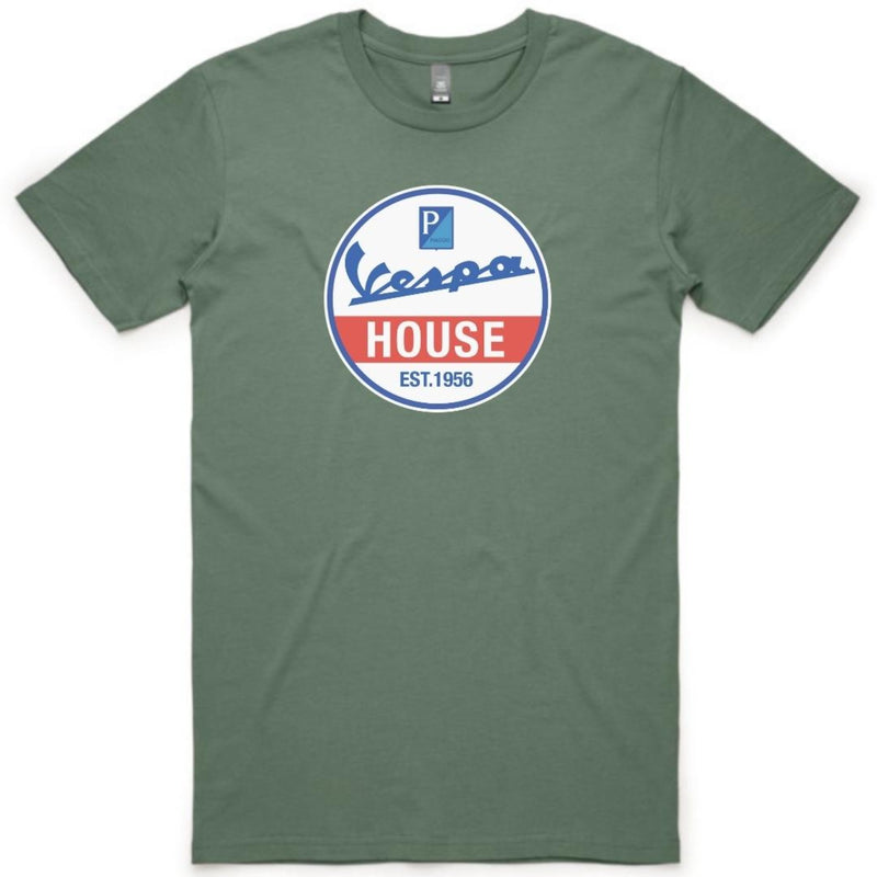 Block Style Vespa House T-shirt